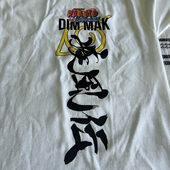 Dim Mak x Naruto Naruto vs. Sasuke Tee Size Medium NWT - Picture 4 of 9